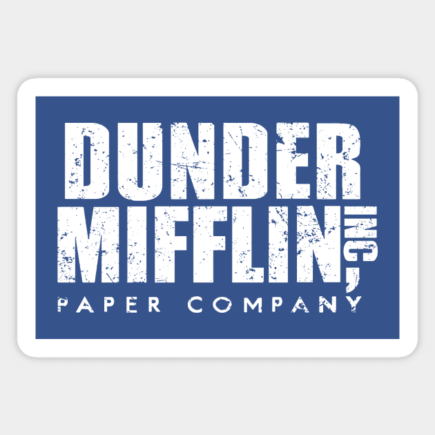 Dunder Mifflin Inc Sticker by Abslt Studio